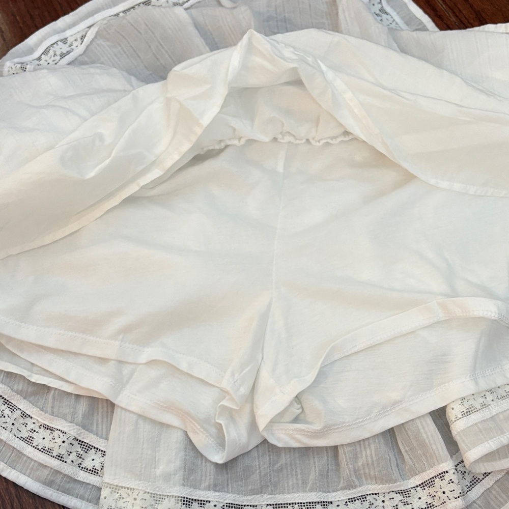 Wild fable White Ruffled Skirt - Picture 3 of 3